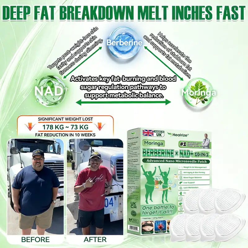 🇬🇧 𝐎𝐟𝐟𝐢𝐜𝐢𝐚𝐥 𝐔𝐊 𝐒𝐭𝐨𝐫𝐞 | 🧑‍⚕️🩺 𝐇𝐞𝐚𝐥𝐫𝐢𝐳𝐞® 𝐌𝐨𝐫𝐢𝐧𝐠𝐚 · 𝐁𝐞𝐫𝐛𝐞𝐫𝐢𝐧𝐞 × 𝐍𝐀𝐃+ 𝟏𝟎-𝐢𝐧-𝟏 𝐀𝐝𝐯𝐚𝐧𝐜𝐞𝐝 𝐍𝐚𝐧𝐨 𝐌𝐢𝐜𝐫𝐨𝐧𝐞𝐞𝐝𝐥𝐞 𝐏𝐚𝐭𝐜𝐡 — 𝐎𝐧𝐜𝐞 𝐃𝐚𝐢𝐥𝐲, 𝐕𝐢𝐬𝐢𝐛𝐥𝐞 𝐑𝐞𝐬𝐮𝐥𝐭𝐬 𝐢𝐧 𝟕 𝐃𝐚𝐲𝐬