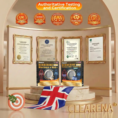 𝐎𝐟𝐟𝐢𝐜𝐢𝐚𝐥 𝐁𝐫𝐚𝐧𝐝 𝐒𝐭𝐨𝐫𝐞 🇬🇧 | 𝐂𝐥𝐞𝐚𝐫𝐞𝐧𝐚® 𝟐𝟎𝟐𝟔 𝐌𝐨𝐫𝐢𝐧𝐠𝐚 x 𝐁𝐞𝐫𝐛𝐞𝐫𝐢𝐧𝐞 x 𝐍𝐀𝐃+ 𝟔-𝐈𝐧-𝟏 𝐌𝐢𝐜𝐫𝐨-𝐏𝐚𝐫𝐭𝐢𝐜𝐥𝐞 𝐒𝐜𝐮𝐥𝐩𝐭𝐢𝐧𝐠 & 𝐅𝐚𝐭-𝐁𝐮𝐫𝐧 𝐒𝐡𝐨𝐫𝐭𝐬 (Women + Men with Enhanced Male Vitality Blend)