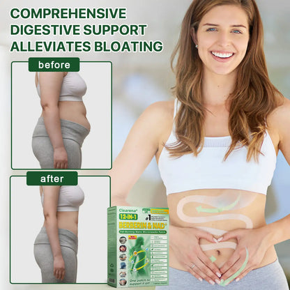 Official Store | ☀️☀️𝐂𝐥𝐞𝐚𝐫𝐞𝐧𝐚® Moringa Berberine + NAD+ 12-in-1 Nano Microneedle Patch(Just once a day, visible changes in 7 days)