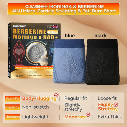 𝐎𝐟𝐟𝐢𝐜𝐢𝐚𝐥 𝐁𝐫𝐚𝐧𝐝 𝐒𝐭𝐨𝐫𝐞 🇬🇧 | 𝐂𝐥𝐞𝐚𝐫𝐞𝐧𝐚® 𝟐𝟎𝟐𝟔 𝐌𝐨𝐫𝐢𝐧𝐠𝐚 x 𝐁𝐞𝐫𝐛𝐞𝐫𝐢𝐧𝐞 x 𝐍𝐀𝐃+ 𝟔-𝐈𝐧-𝟏 𝐌𝐢𝐜𝐫𝐨-𝐏𝐚𝐫𝐭𝐢𝐜𝐥𝐞 𝐒𝐜𝐮𝐥𝐩𝐭𝐢𝐧𝐠 & 𝐅𝐚𝐭-𝐁𝐮𝐫𝐧 𝐒𝐡𝐨𝐫𝐭𝐬 (Women + Men with Enhanced Male Vitality Blend)
